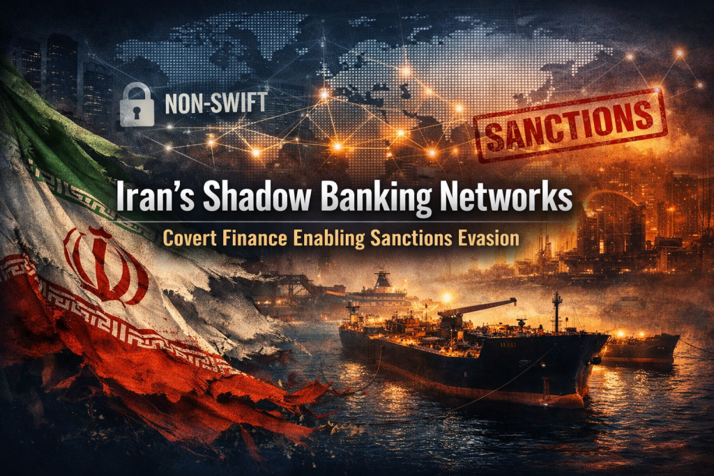 Sanctions evasion networks used by Iran across oil, petrochemical, and financial sectors