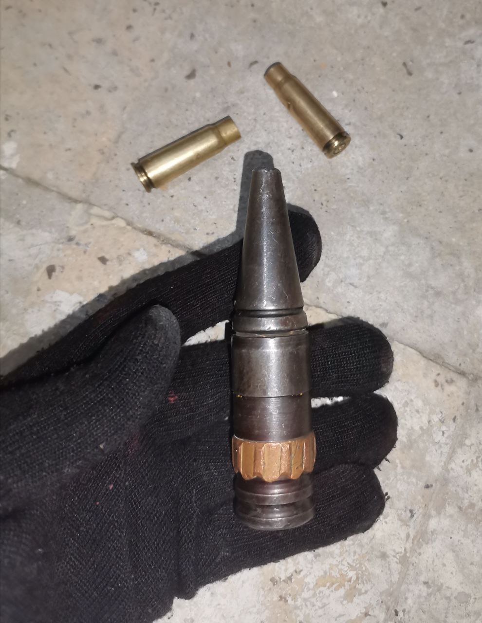 Spent bullet casings and live ammunition used during Iranian protests