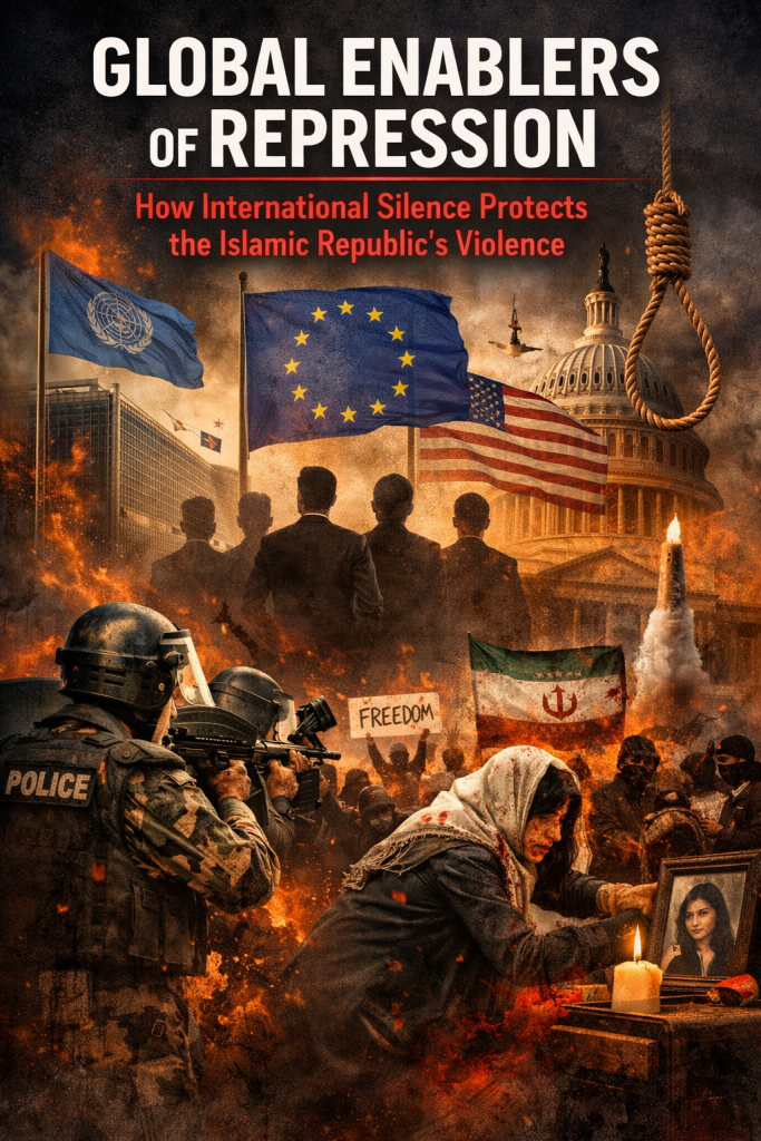 Iran nationwide protests against the Islamic Republic as international silence enables state violence and repression